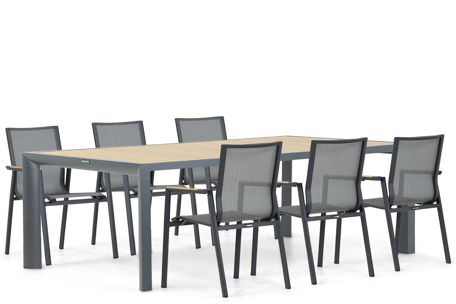 Lifestyle Fiora/Borello 240 cm dining tuinset 7-delig thumbnail