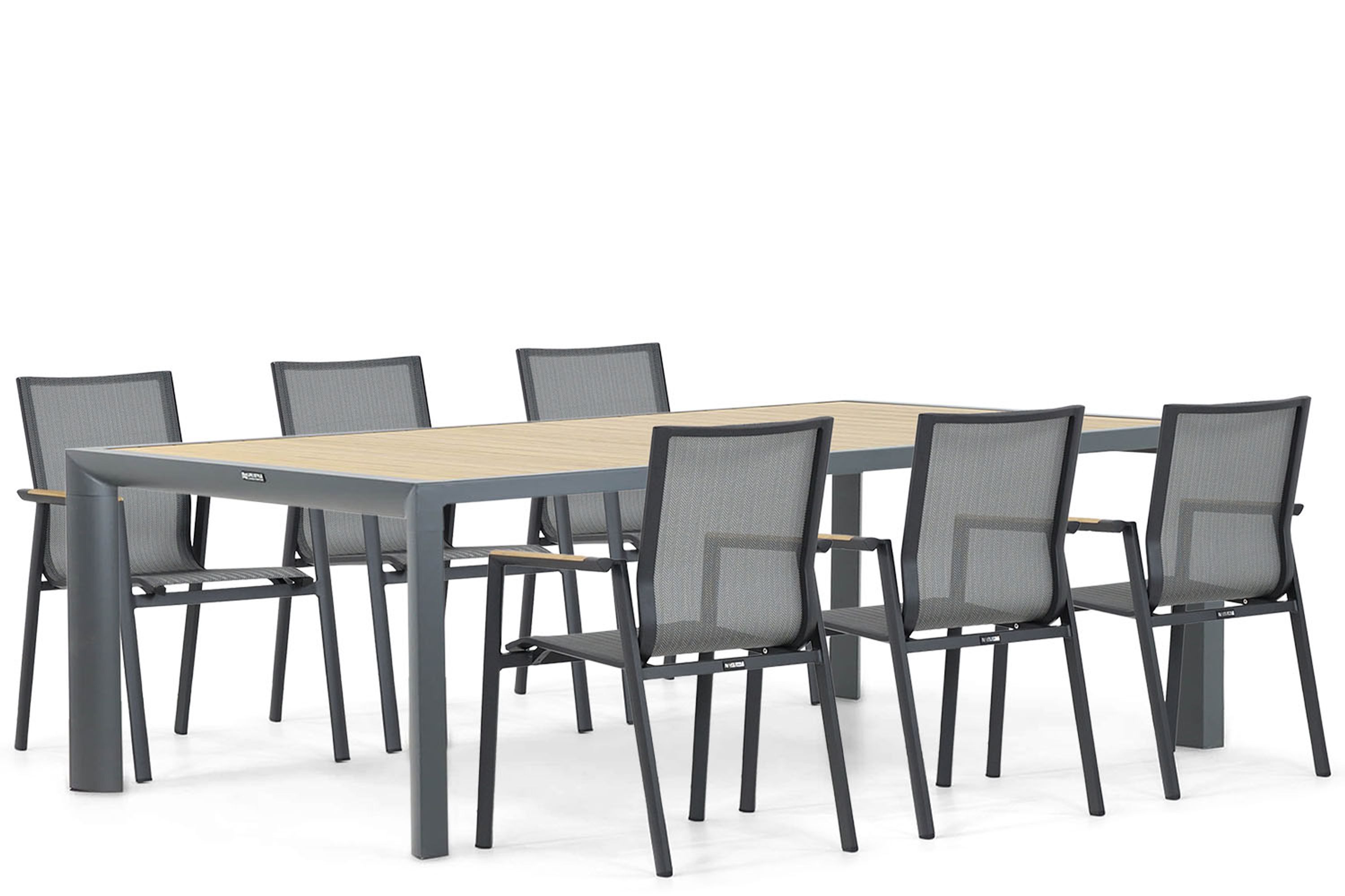 Lifestyle Fiora/Borello 240 cm dining tuinset 7-delig