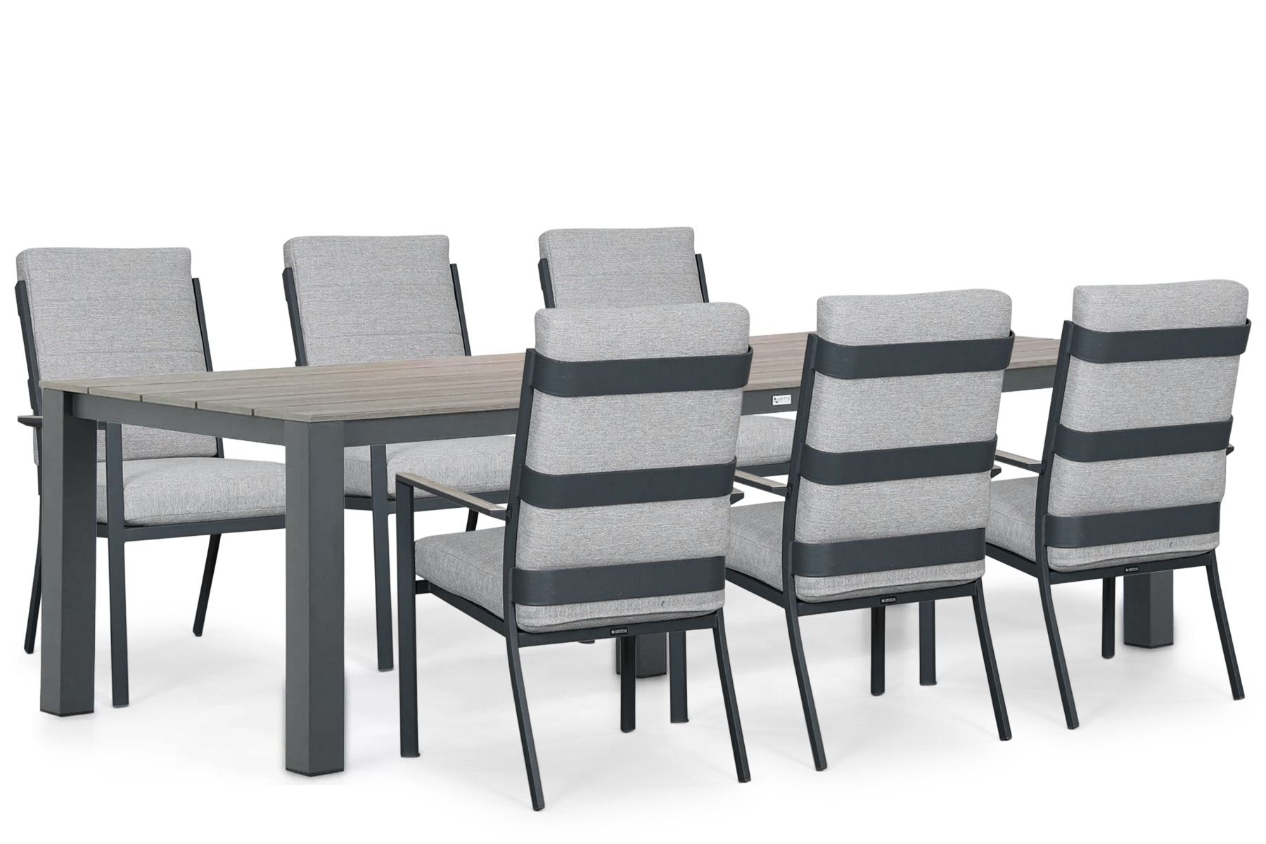 Lifestyle Lecce/Valley 240x92 cm dining tuinset 7-delig
