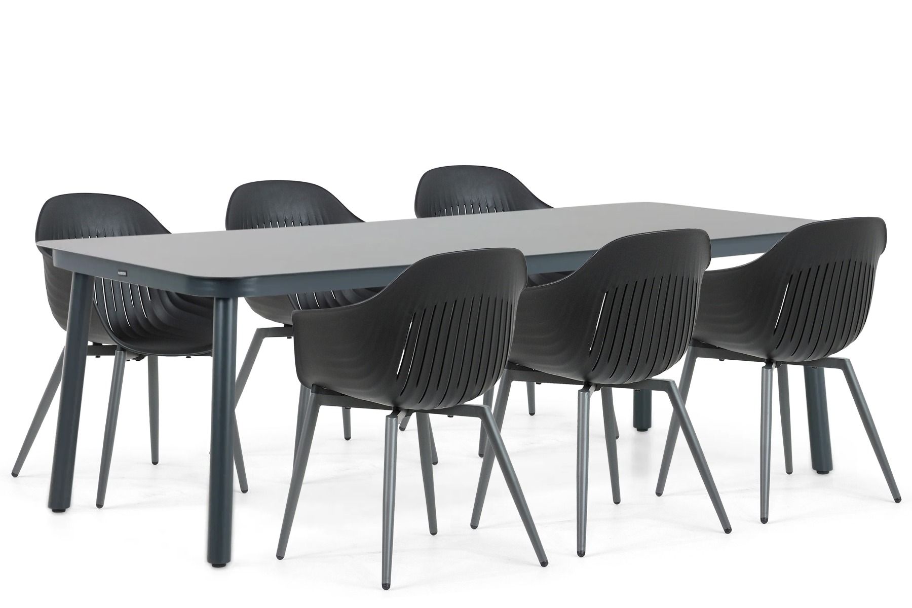 Lifestyle Lissabon/Tavano 220 cm dining tuinset 7-delig