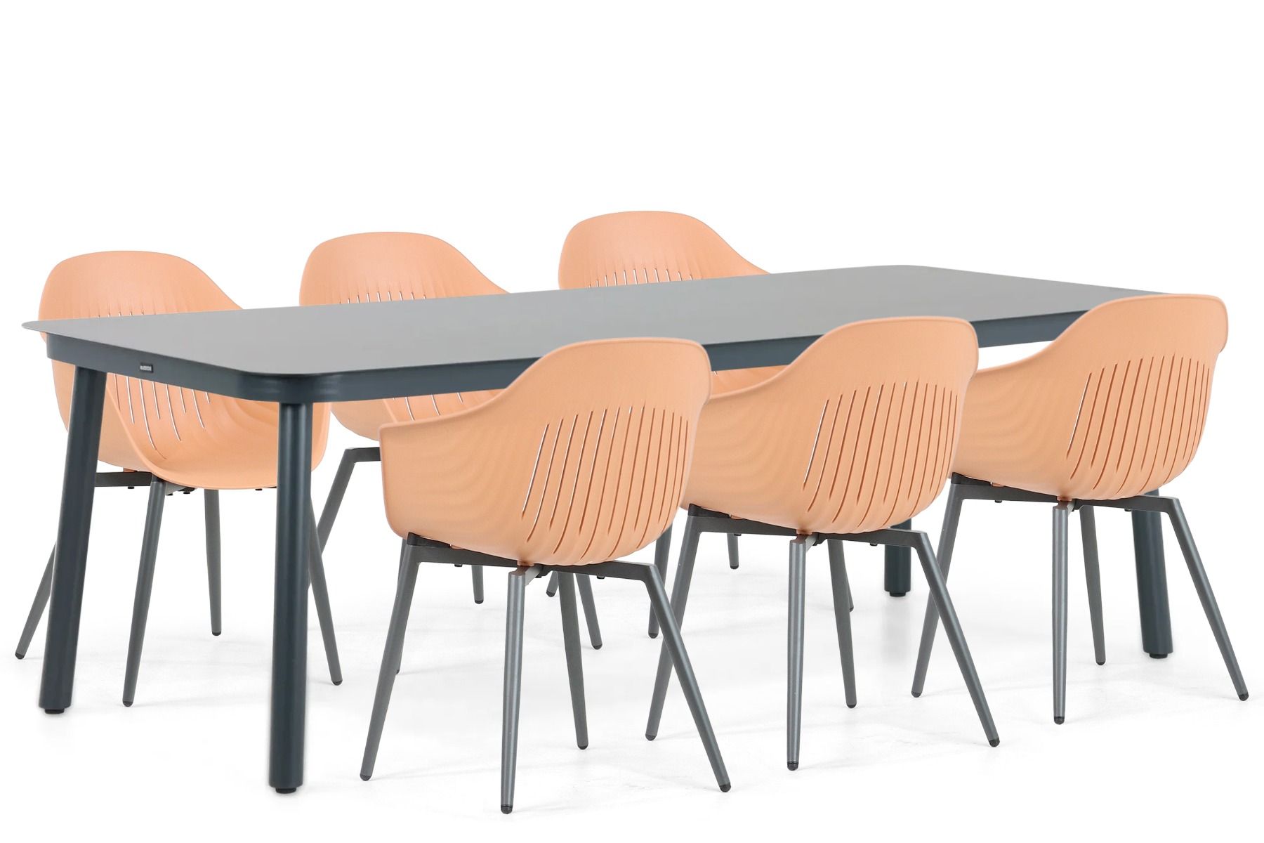 Lifestyle Lissabon/Tavano 220 cm dining tuinset 7-delig