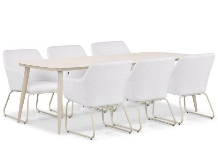 Lifestyle Lugo/Vienna 240 cm dining tuinset 7-delig