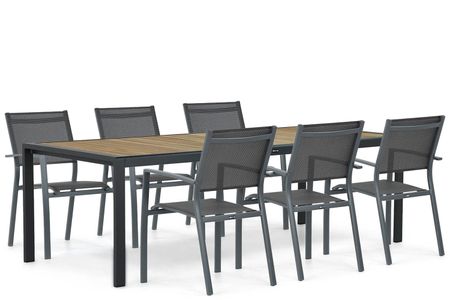 Lifestyle Sella/Valence 240 cm dining tuinset 7-delig