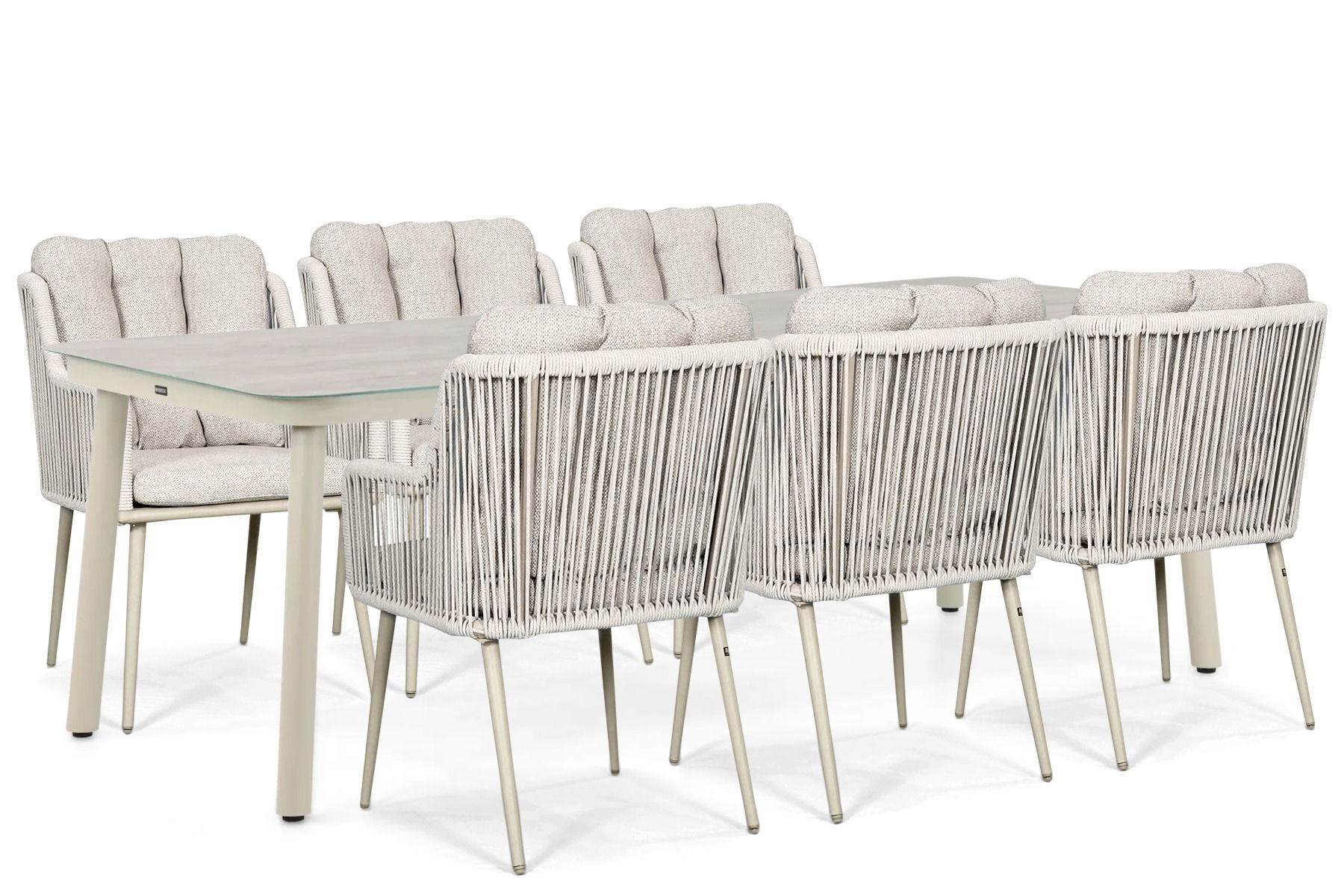 Lifestyle Tivoli/Tavano 220x90 cm dining tuinset 7-delig