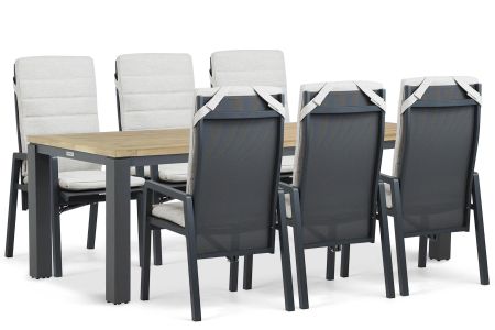 Lifestyle Vivaro/Veneto 230x90 cm dining tuinset 7-delig