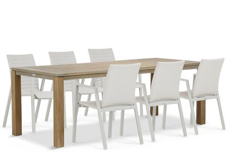 Osmen Joliet/Bristol 220 cm dining tuinset 7-delig