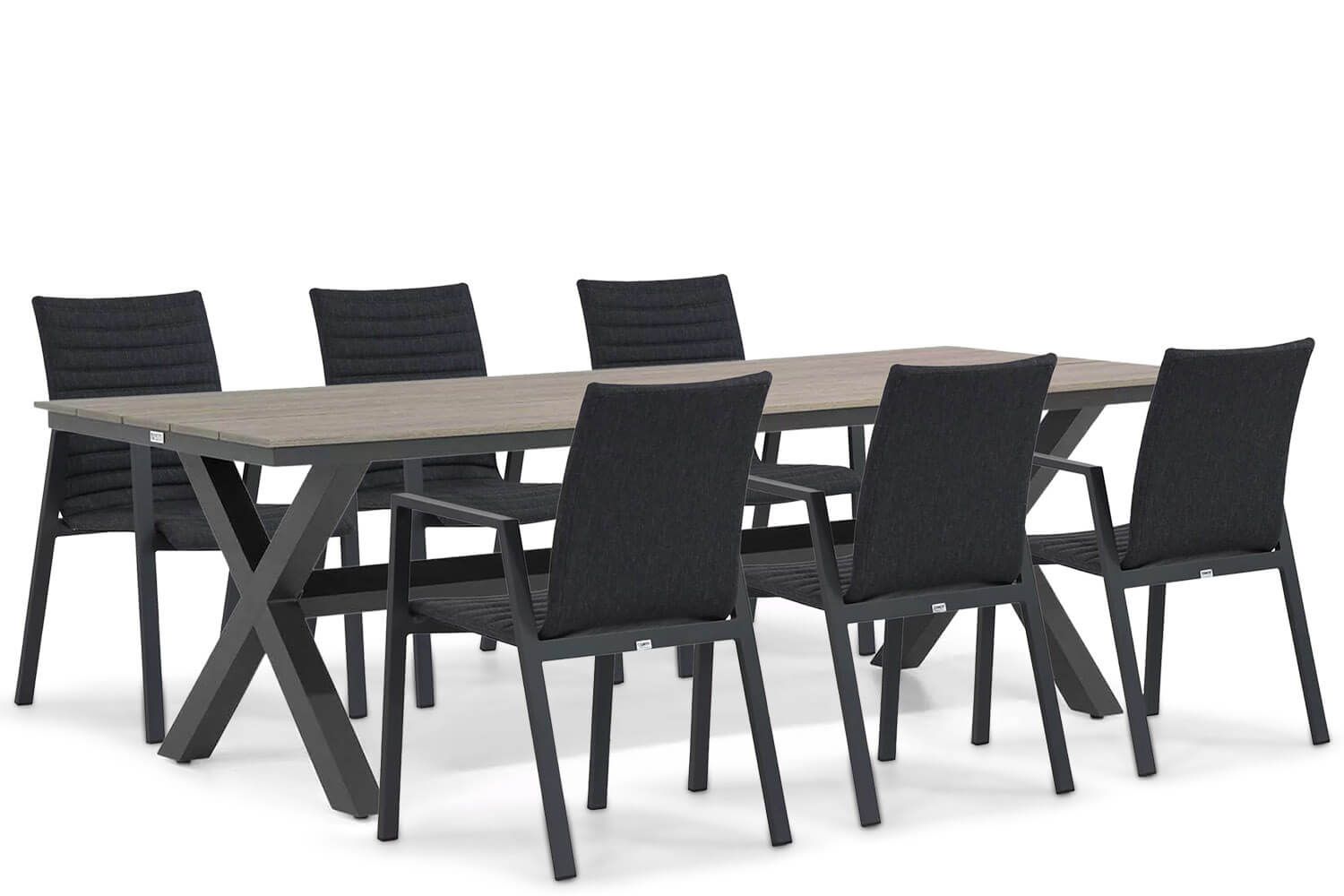 Osmen Joliet/Forest 240 cm dining tuinset 7-delig thumbnail
