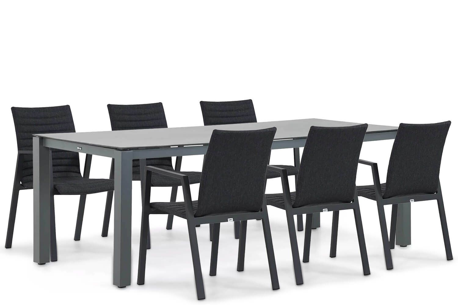 Osmen Joliet/Yoko 220 cm dining tuinset 7-delig thumbnail