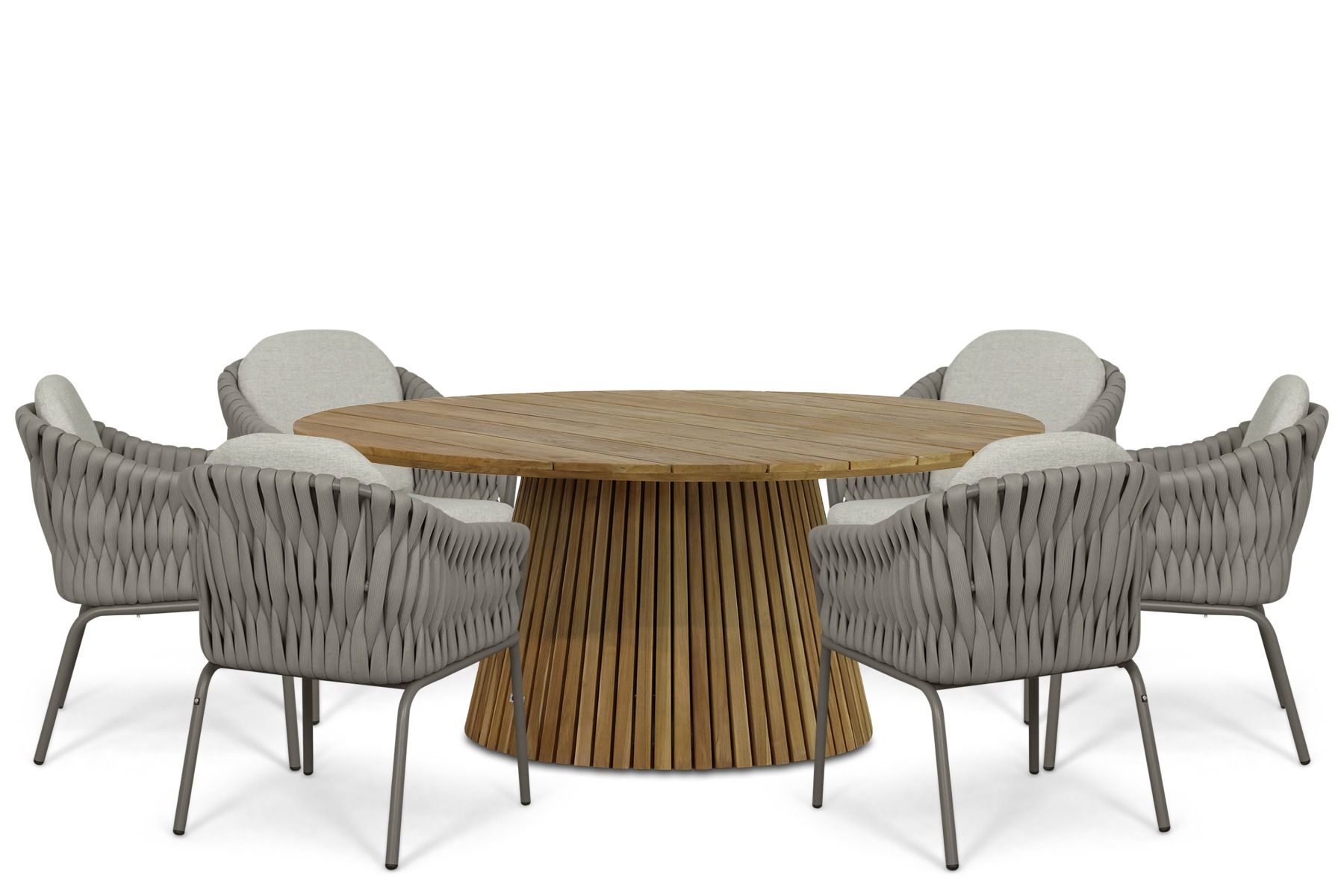 Santika Amadora/Fungo 180 cm dining tuinset 7-delig