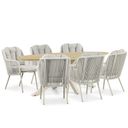 Sanika Nanda/Matara 220 cm dining tuinset 7-delig thumbnail