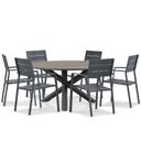 Lifestyle Stella/Ancona 150 cm rond dining tuinset 7-delig thumbnail