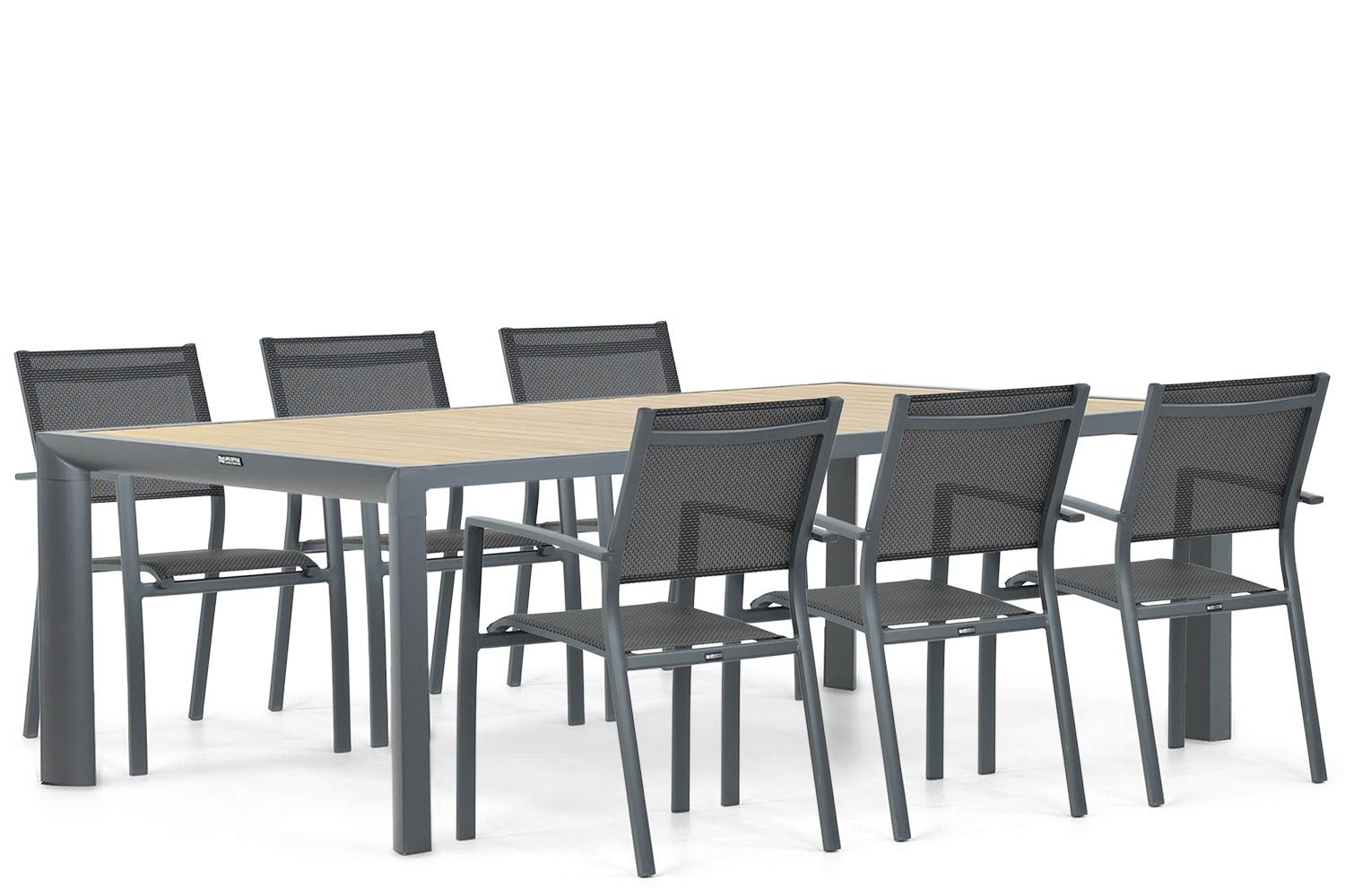 Lifestyle Sella/Borello 240 cm dining tuinset 7-delig thumbnail