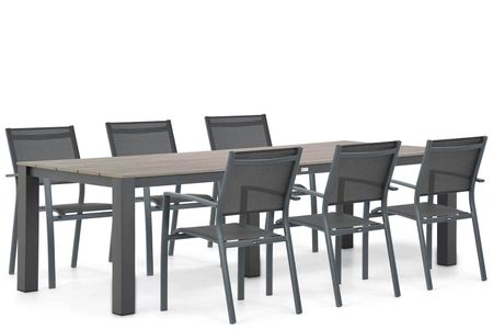 Lifestyle Sella/Valley 240 cm dining tuinset 7-delig