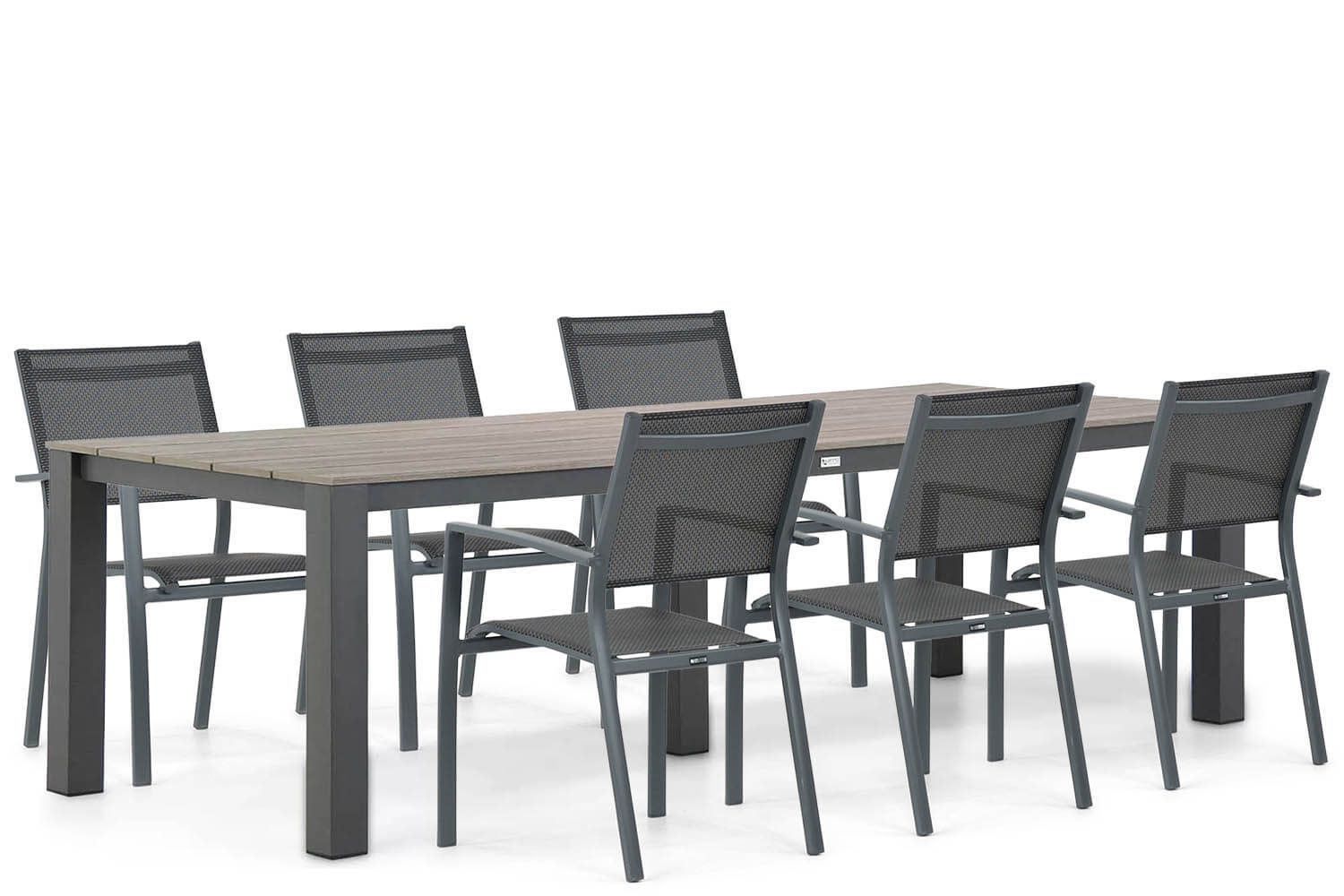 Lifestyle Sella/Valley 240 cm dining tuinset 7-delig thumbnail