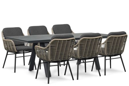 Coco Antoni/Monza 230x100 cm dining tuinset 7-delig