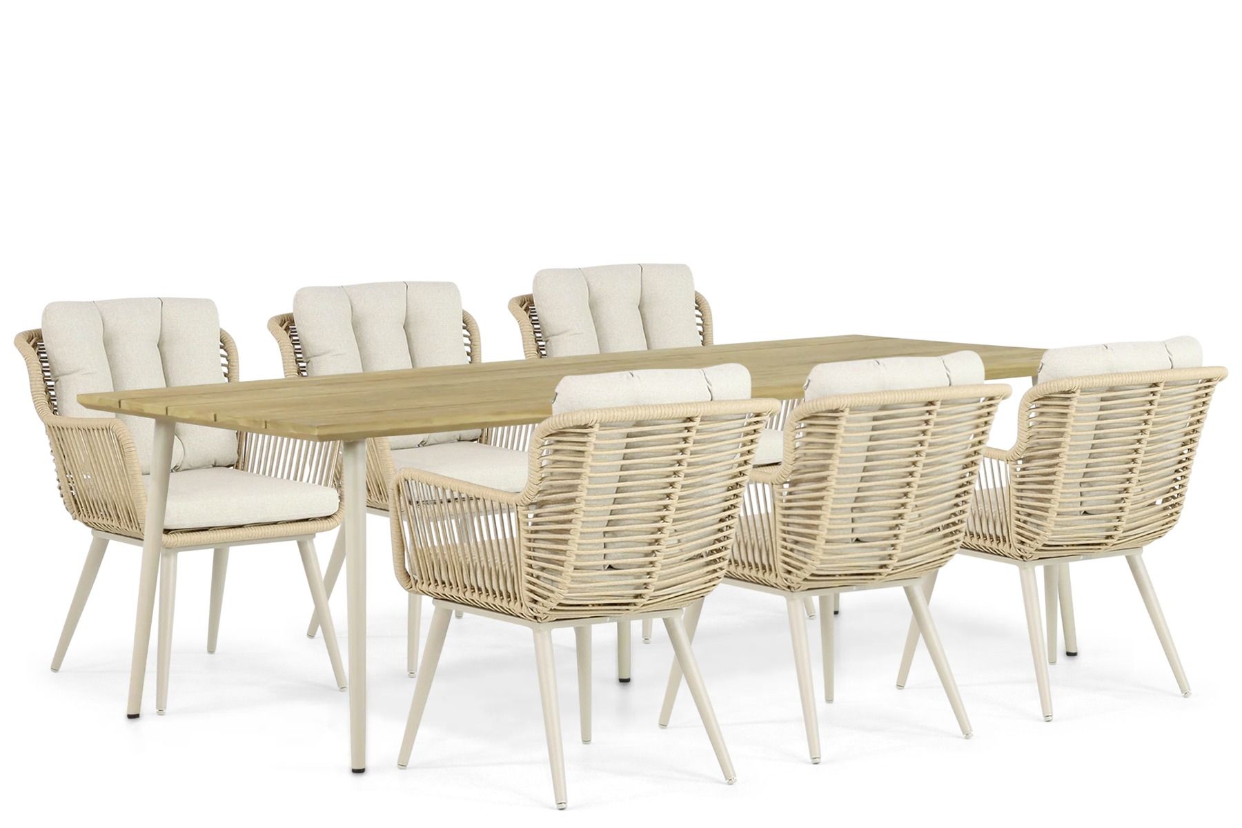 Coco Custa/Montana 240 cm dining tuinset 7-delig thumbnail