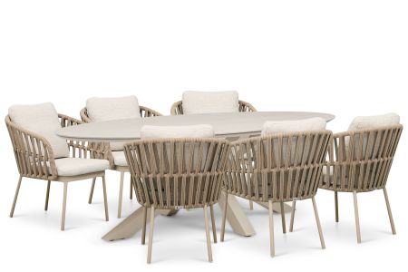 Coco Elara/Lunea 240x120 cm dining tuinset 7-delig