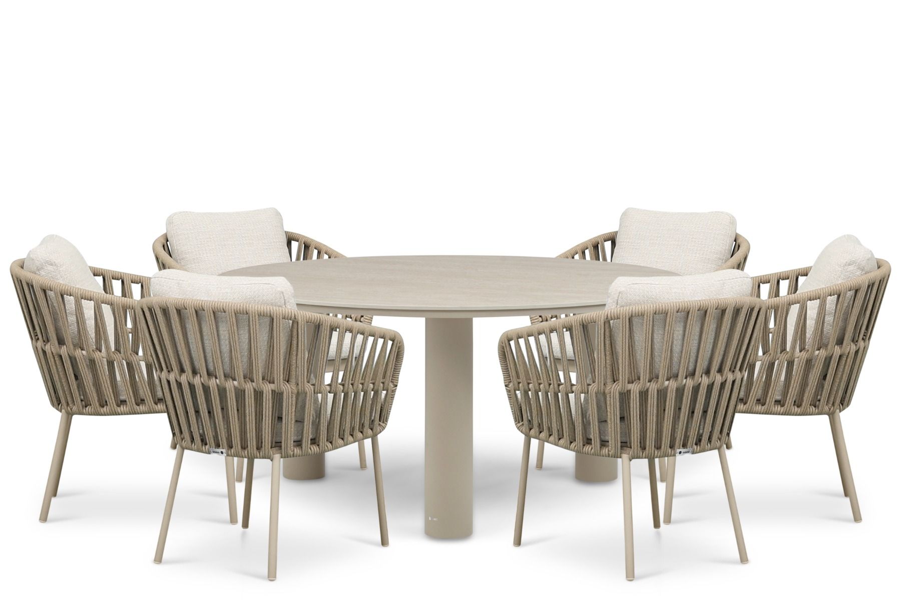 Coco Elara/Trino 158 cm dining tuinset 7-delig