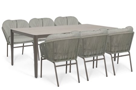 Coco Livo/Livo 210x100 cm dining tuinset 7-delig
