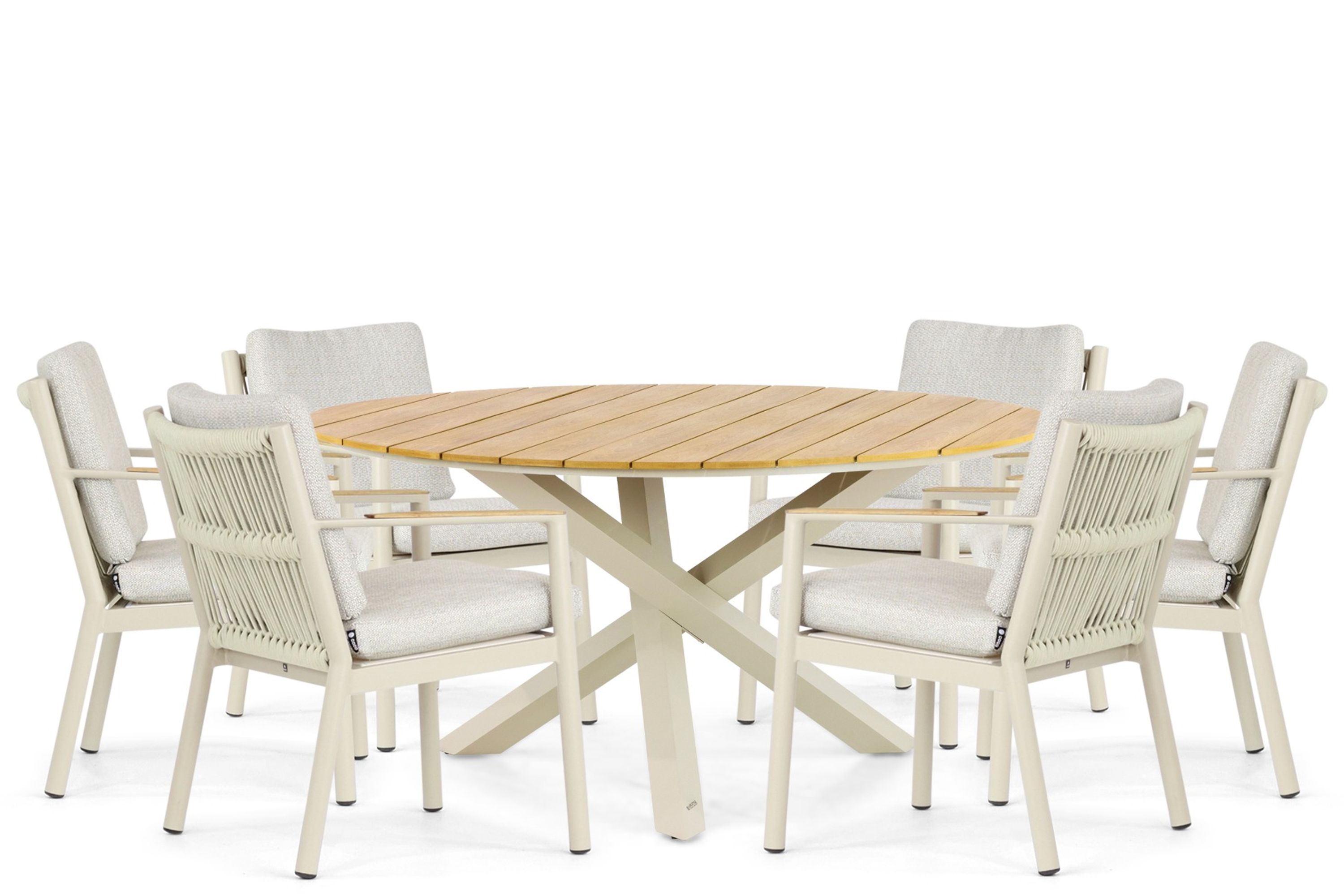 Coco Sevilla/Ancona 150 cm dining tuinset 7-delig