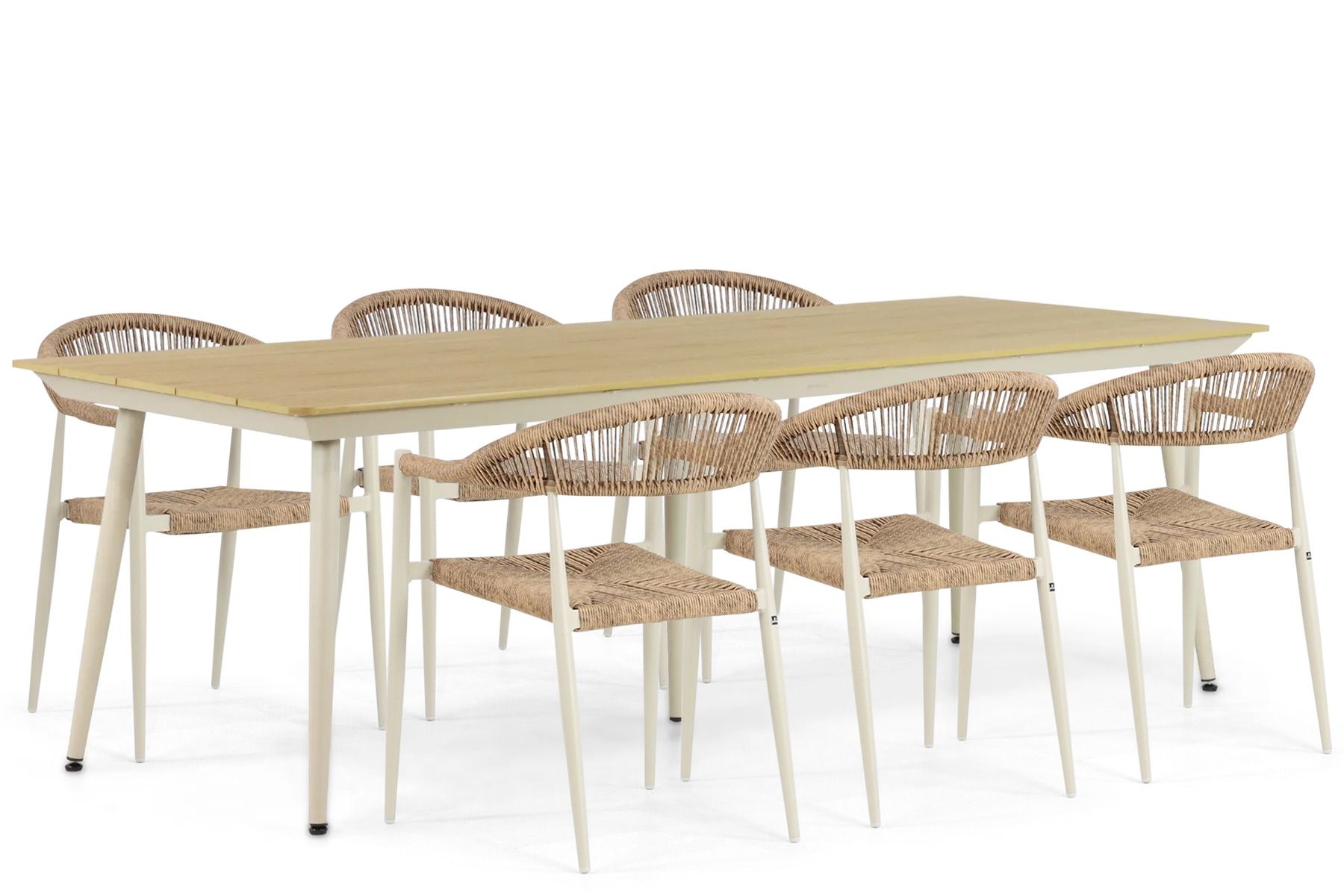 De Laan Granada/Matale 240 cm dining tuinset 7-delig