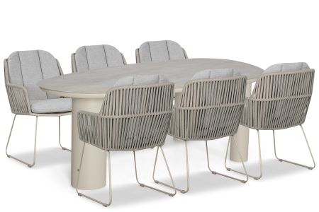 Domani Trivento/Guave 240x120 cm dining tuinset 7-delig
