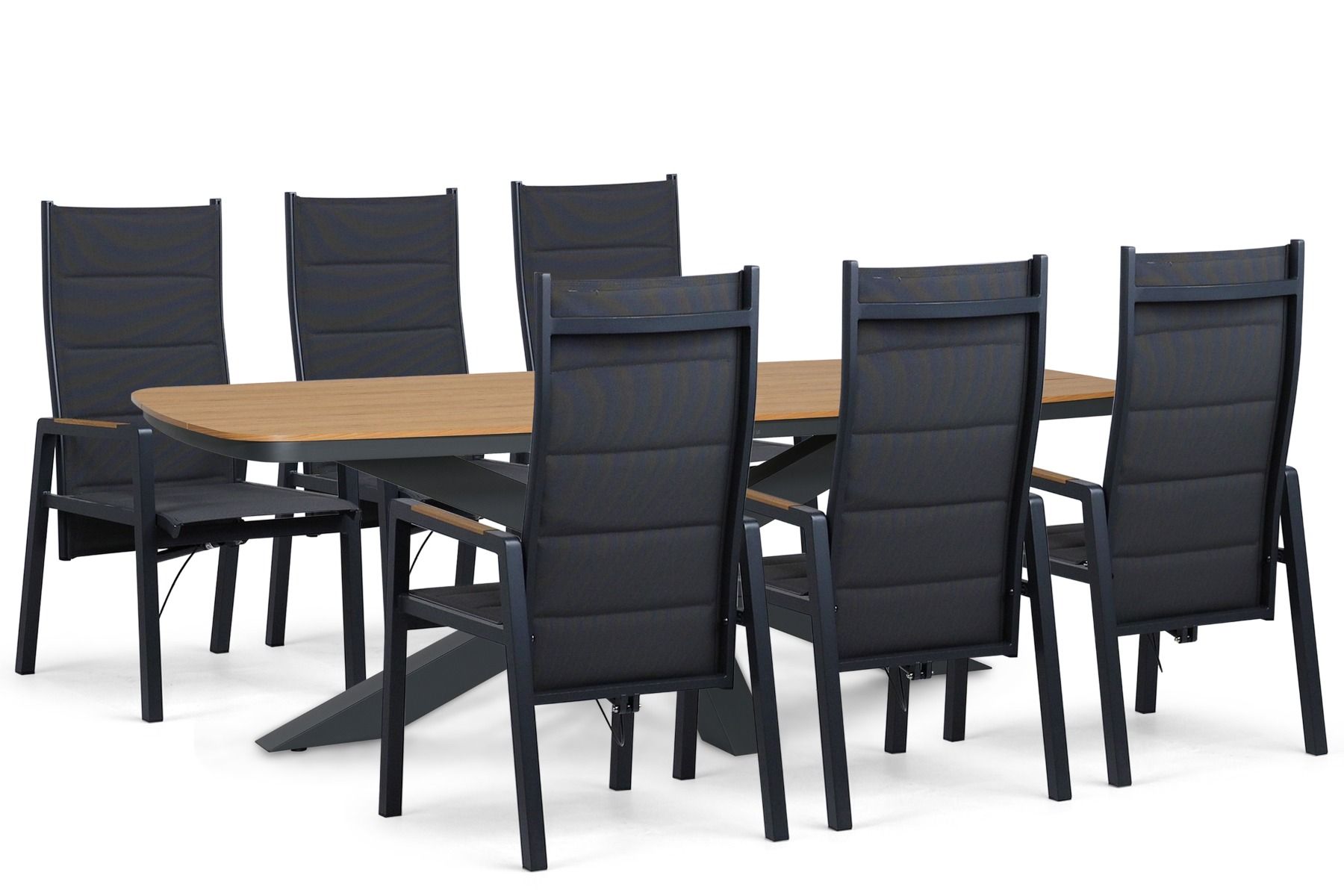 Lifestyle Essence/Camila 220x100 cm dining tuinset 7-delig