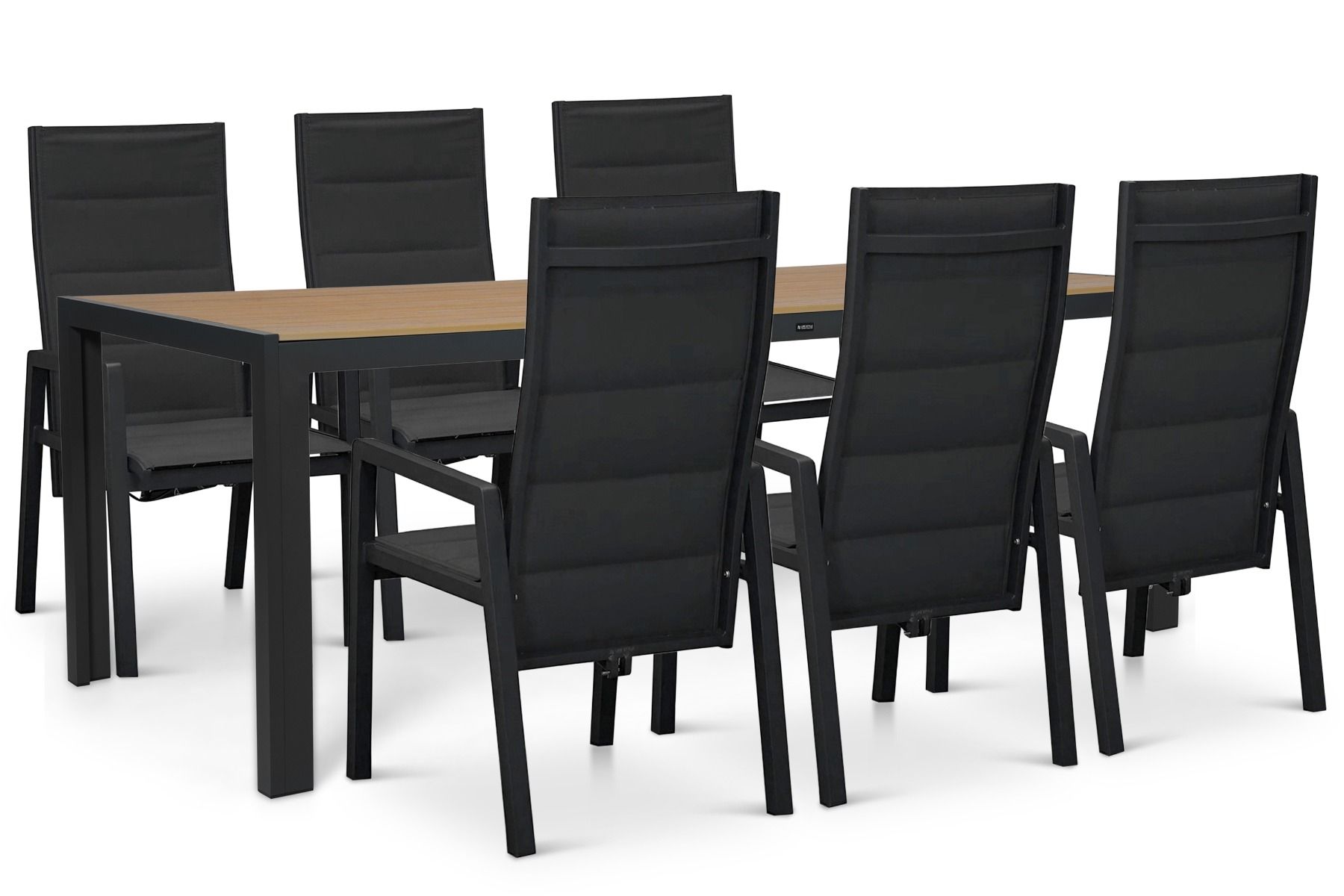 Lifestyle Essence/Creta 205x90 cm dining tuinset 7-delig