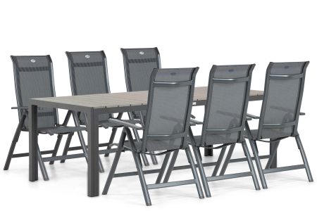 Hartman Alice/Young 217 cm dining tuinset 7-delig