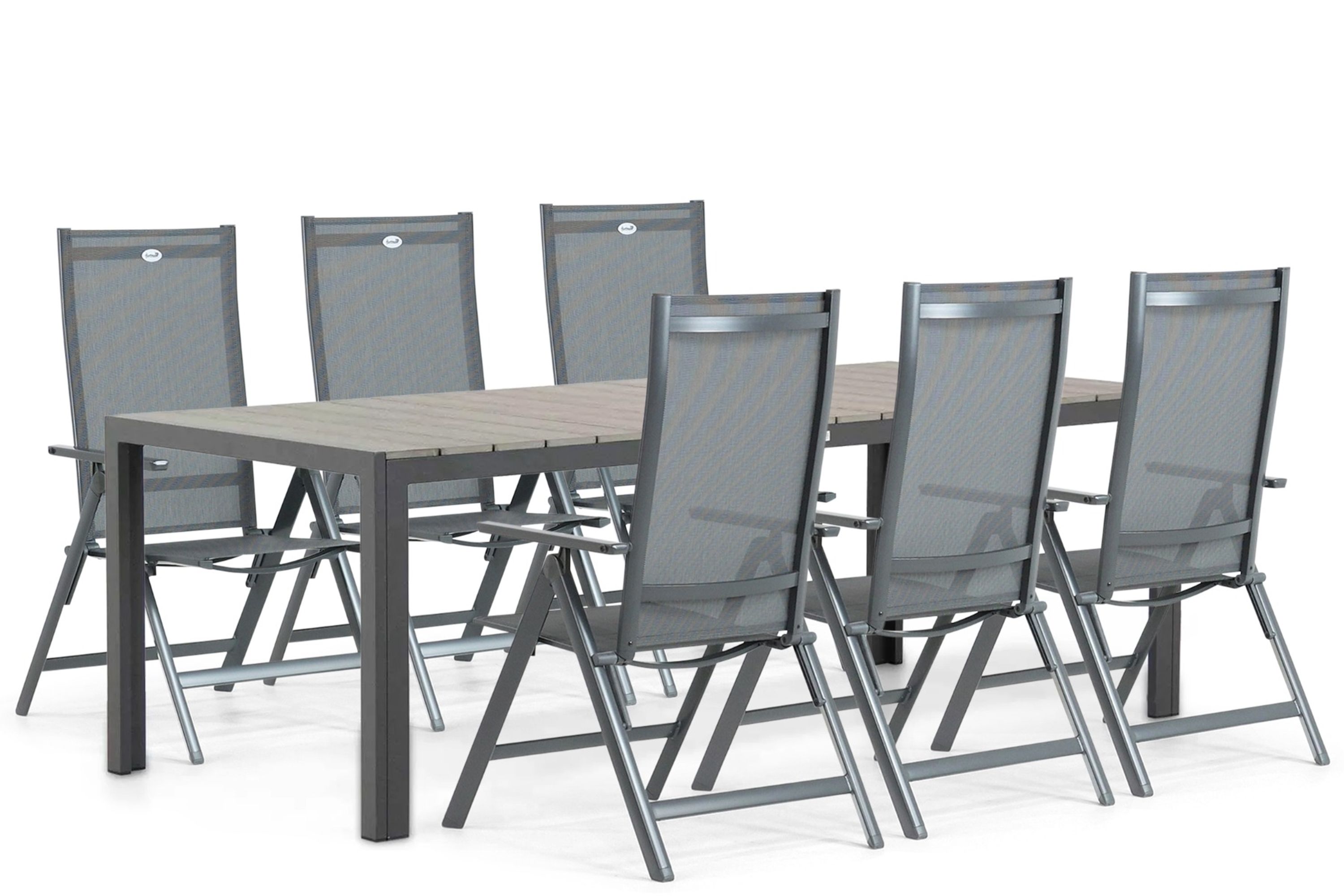 Hartman Aruba/Young 217 cm dining tuinset 7-delig