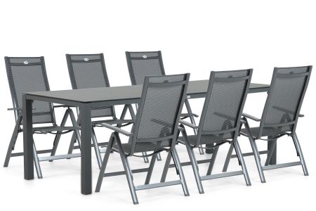Hartman Royal Club/Mateo 220 cm dining tuinset 7-delig