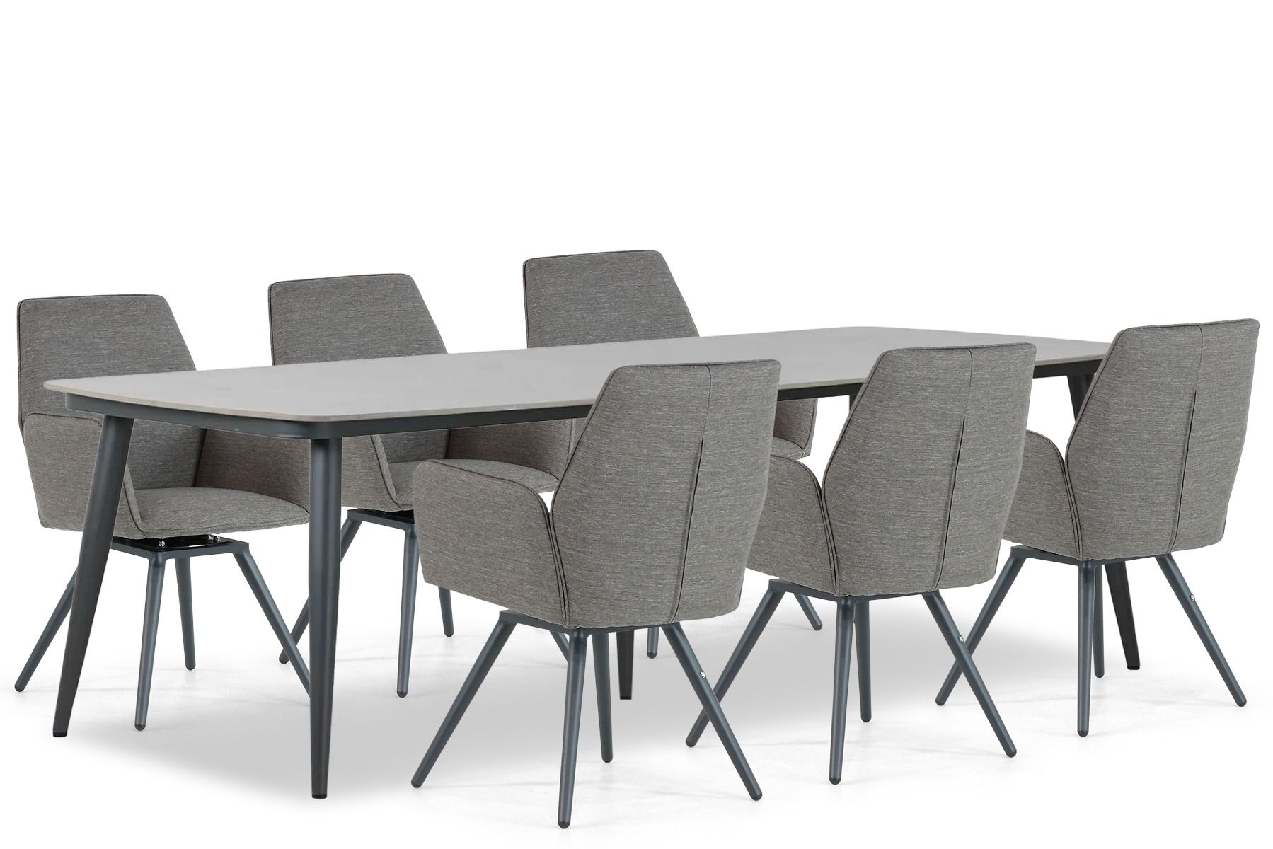 Lifestyle Andorra/Vienna 240 cm dining tuinset 7-delig thumbnail