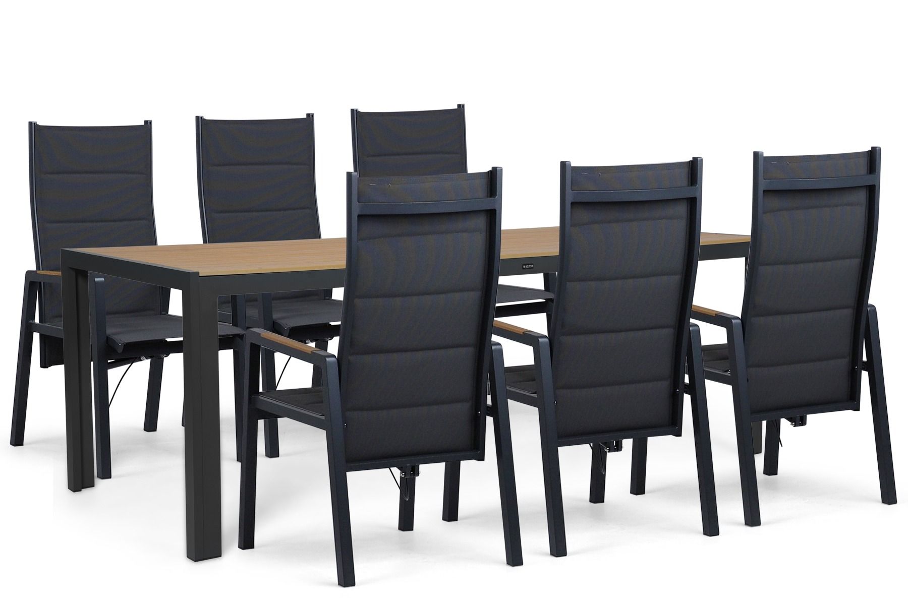 Lifestyle Essence/Creta 210x90 cm dining tuinset 7-delig