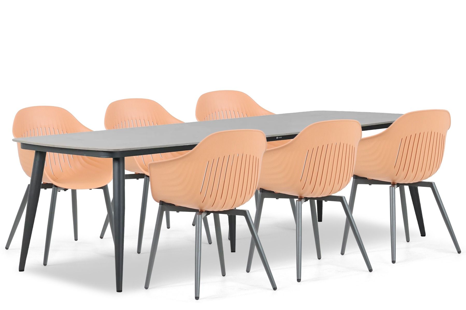 Lifestyle Lissabon/Vienna 240 cm dining tuinset 7-delig
