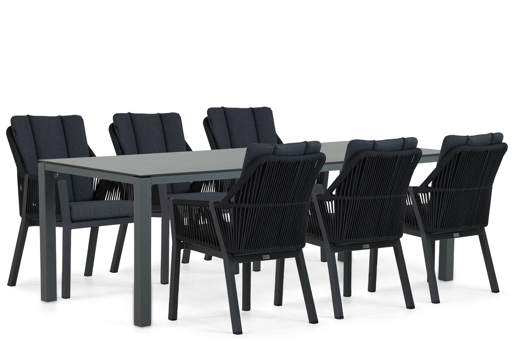 Lifestyle Verona/Mateo 220 cm dining tuinset 7-delig