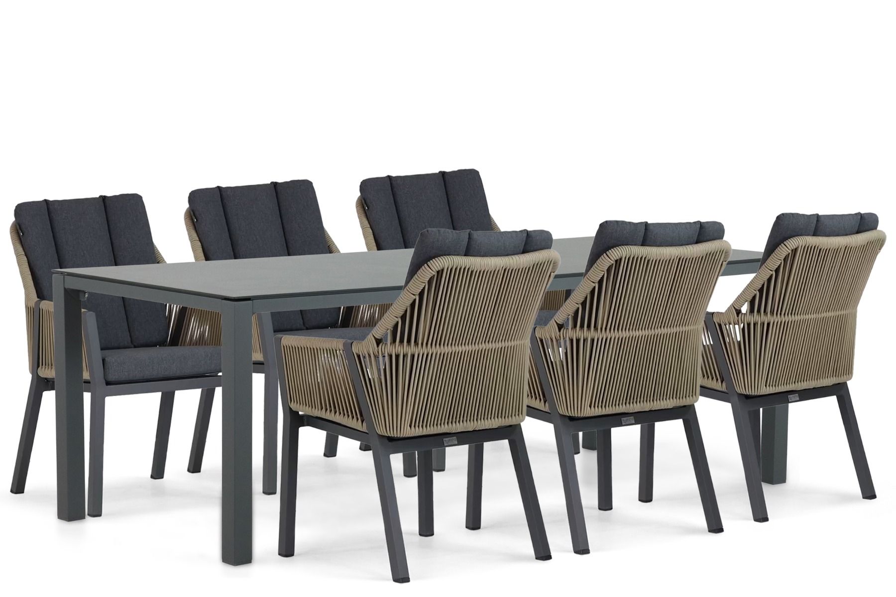Lifestyle Salina/Mateo 220 cm dining tuinset 7-delig