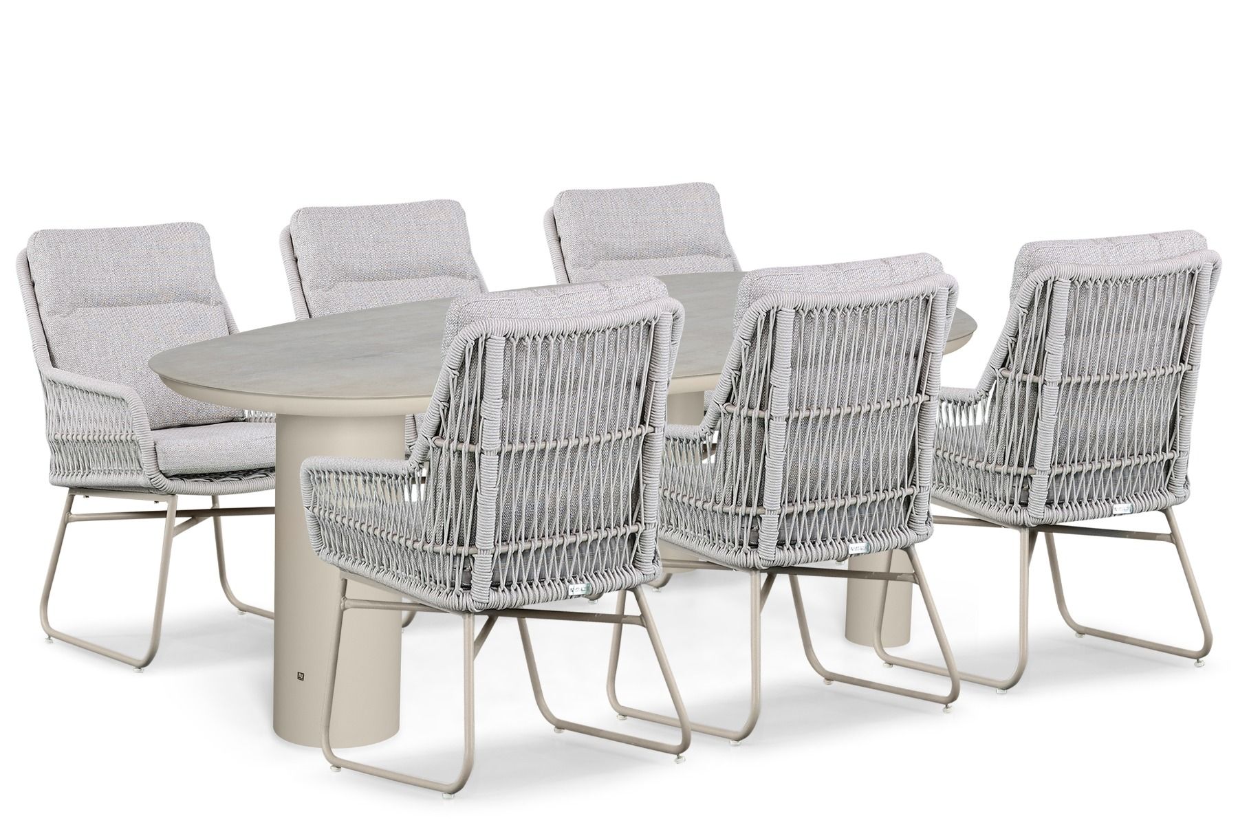 Lifestyle Vicente/Guave 240x120 cm dining tuinset 7-delig