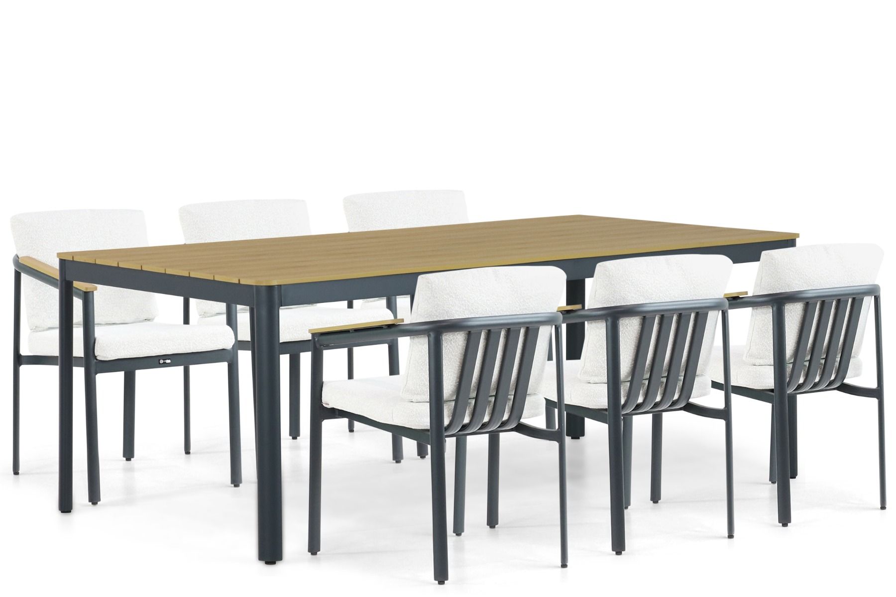 Santika Mind/Mind 200 cm dining tuinset 5-delig