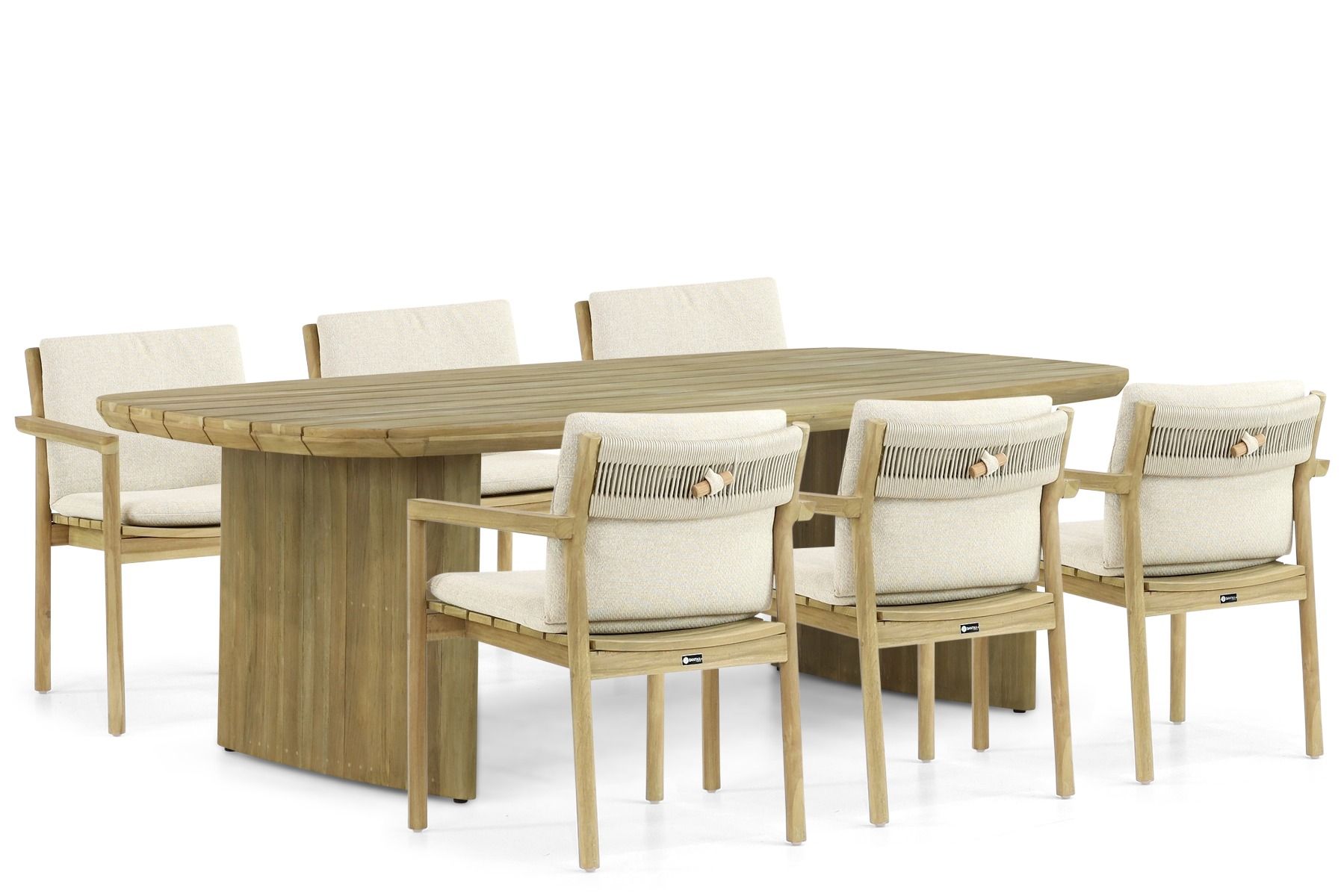 Santika Suka/Falcon 240 cm dining tuinset 7-delig