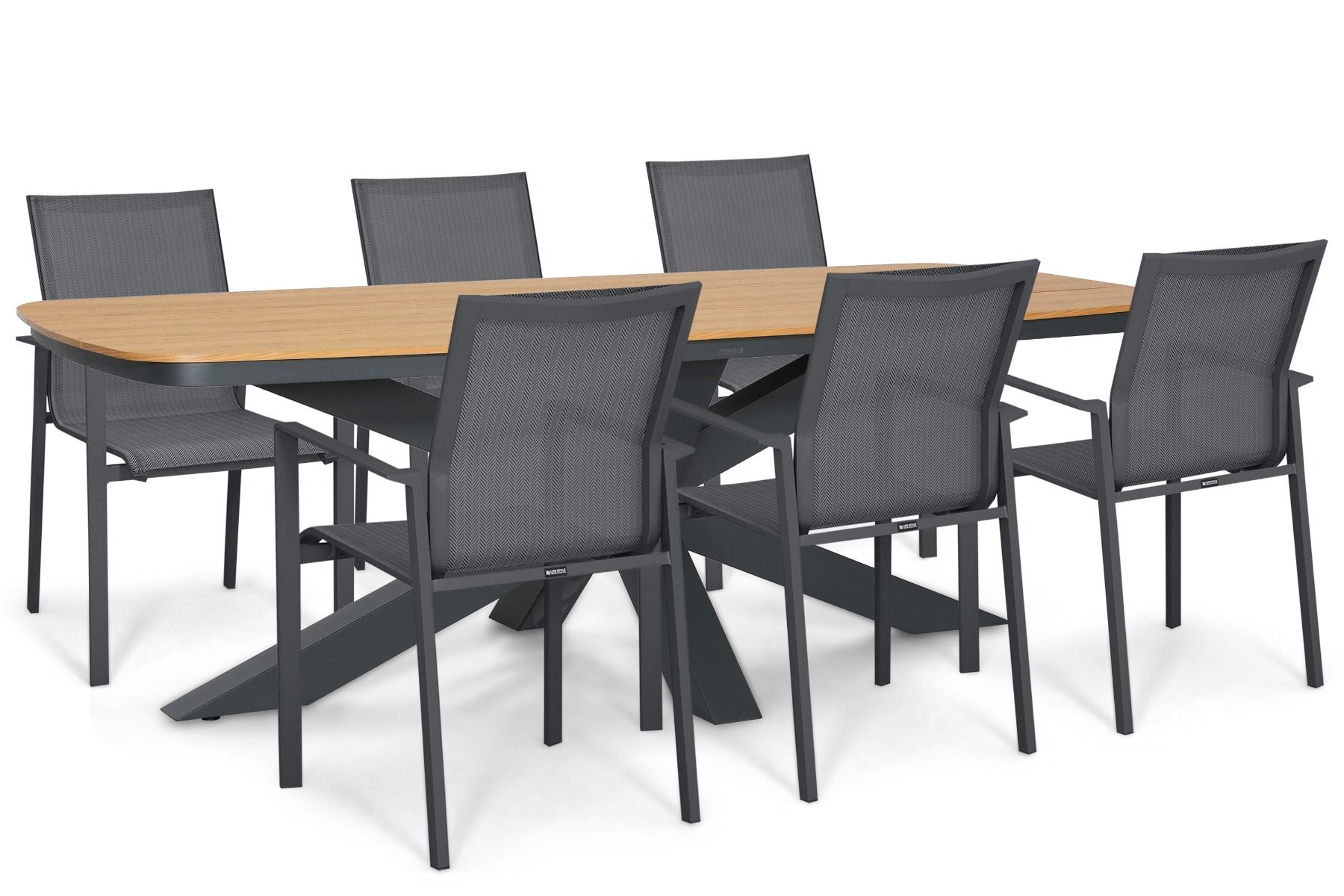 Lifestyle Timo/Camila 220x100 cm dining tuinset 7-delig