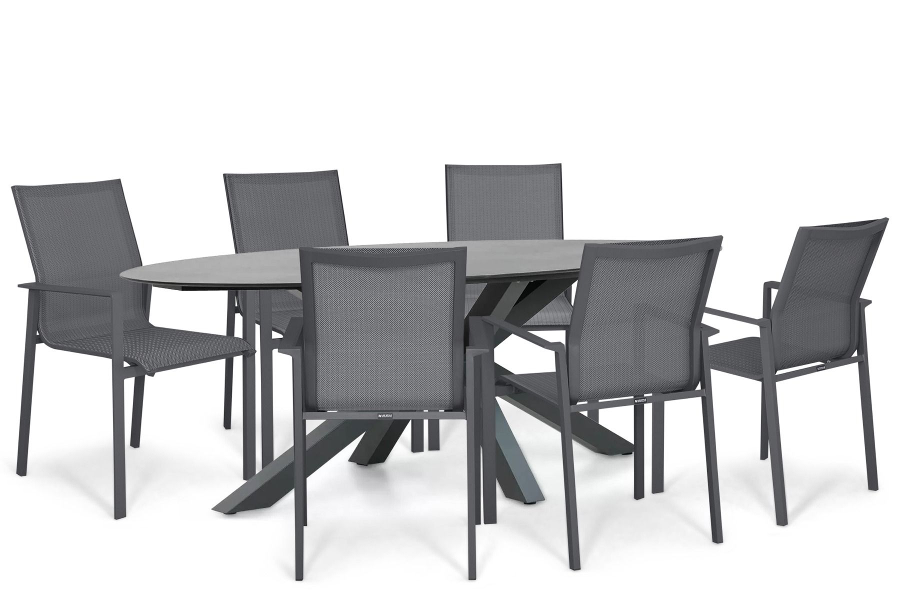 Lifestyle Timo/Ellisse 240x107 cm dining tuinset 7-delig
