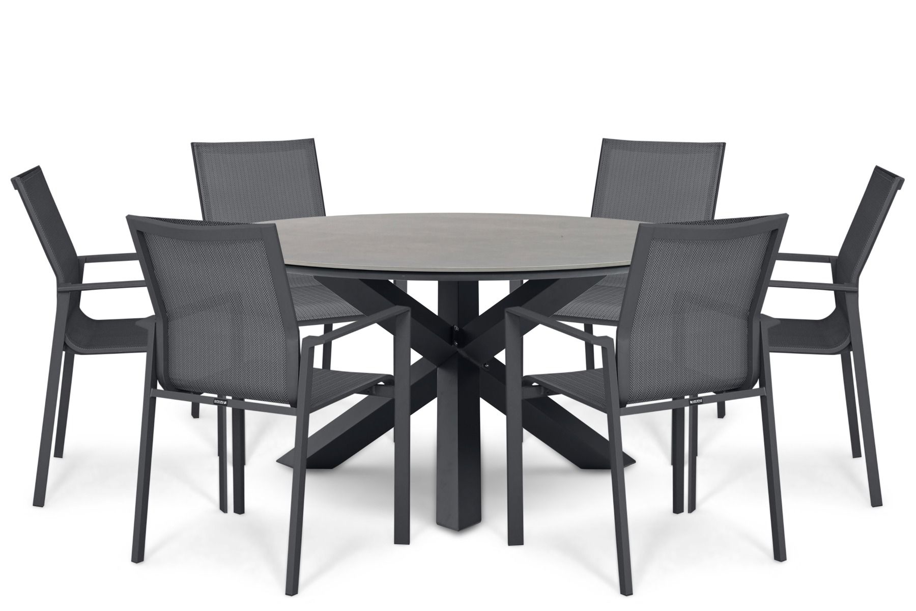 Lifestyle Timo/Xento 150 cm dining tuinset 7-delig