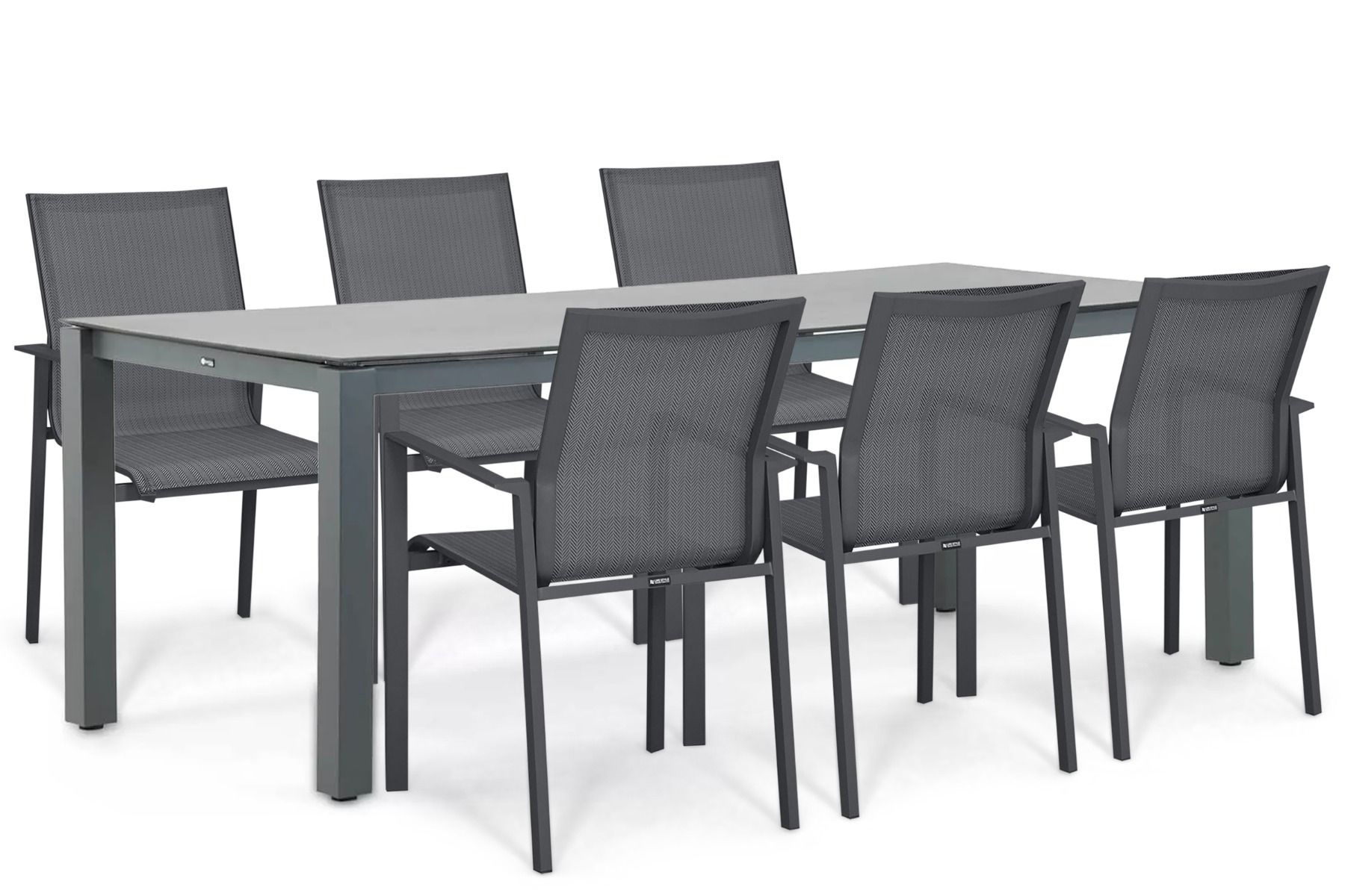 Lifestyle Timo/Yoko 220x90 cm dining tuinset 7-delig