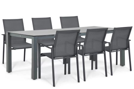 Lifestyle Timo/Yoko 220x90 cm dining tuinset 7-delig