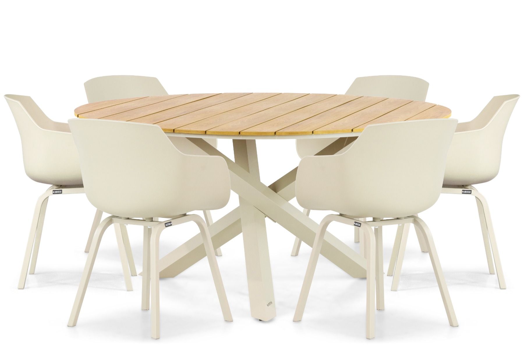 Lifestyle Salina/Ancona 150 cm dining tuinset 7-delig thumbnail
