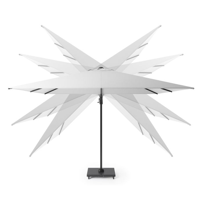 Platinum Challenger zweefparasol 3x3m T2 premium (excl.voet)
