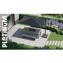 Platinum Challenger zweefparasol 2.6x3.5m T2 premium (incl. voet en hoes) thumbnail