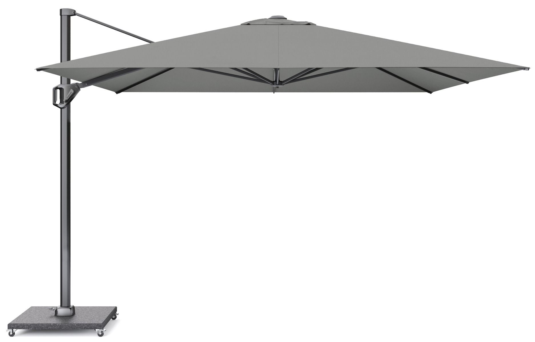Platinum Challenger zweefparasol 3.5x3.5m T1 premium (excl voet) thumbnail