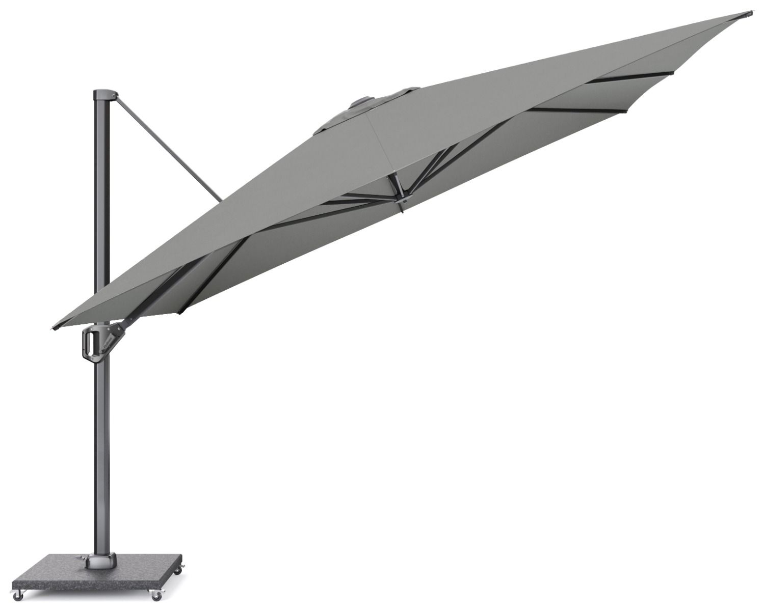 Platinum Challenger zweefparasol 3.5x3.5m T1 premium (excl voet)