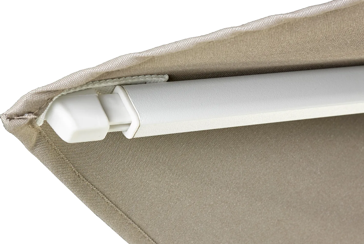 Platinum Challenger zweefparasol 3x3m  T2 wit frame (excl. voet) manhattan
